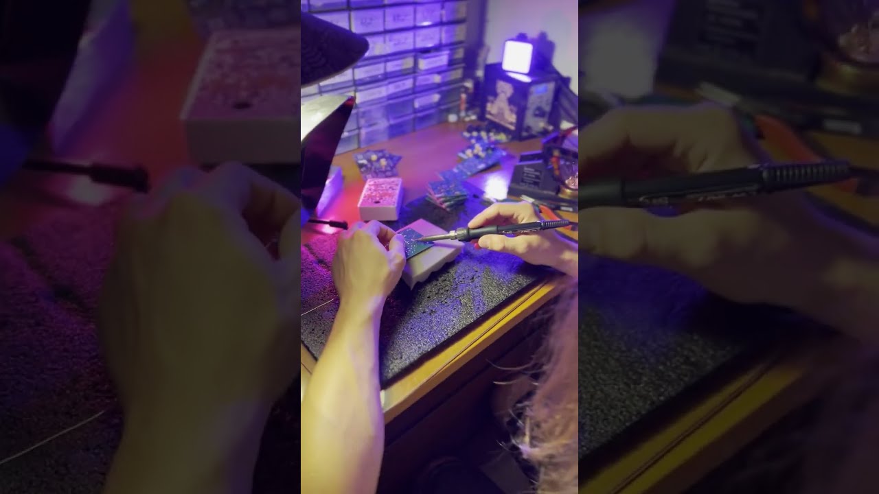 Soldering Fuzz Pedal For Doom Metal And Stoner Rock