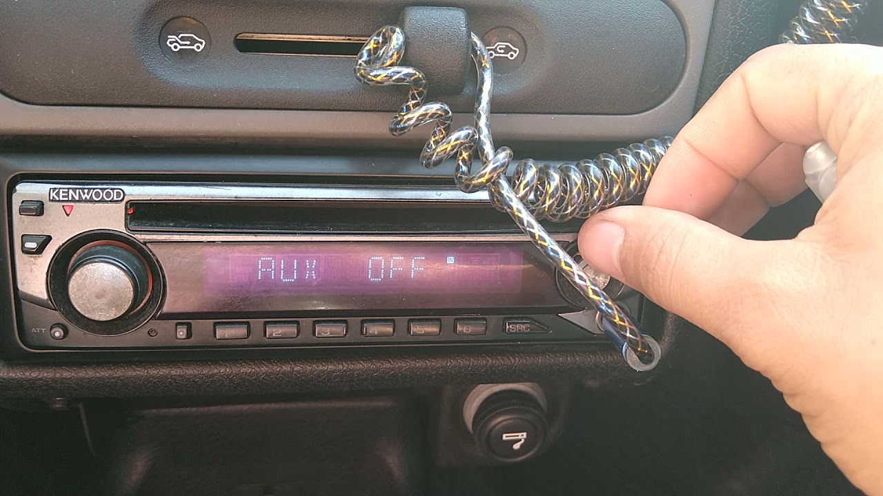 Activar AUXILIAR de estéreo Kenwood Chevrolet Corsa [MENÚ OCULTO]
