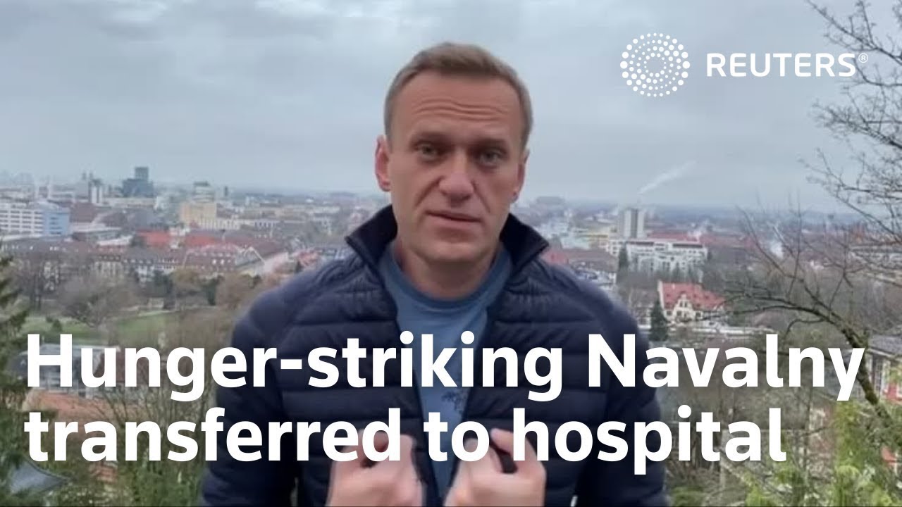 Hunger-striking Navalny transferred to hospital