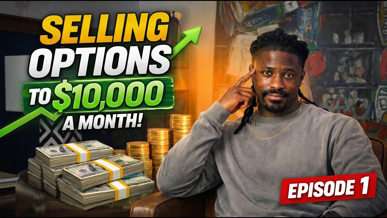 Selling Options 💰 Until I Make $10,000 a Month (Episode 1)