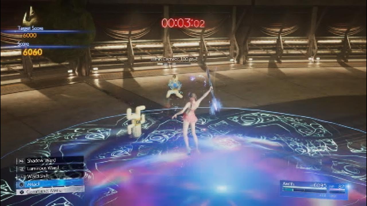 Final Fantasy 7 Rebirth PS5 Hard Mode Cactuar Crush Stage 2 Aerith & Gear Timestamped