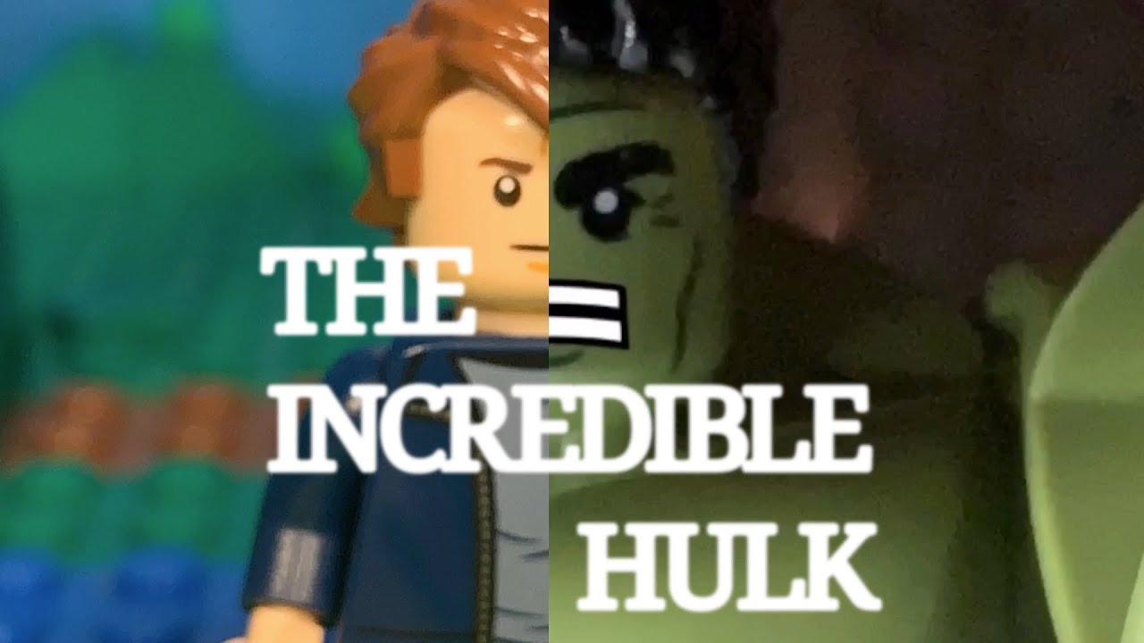 The Incredible Hulk Show intro in Lego