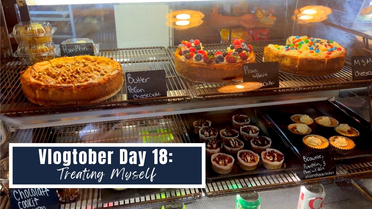 VLOGTOBER DAY 18: SOMETIMES YOU HAVE TO JUST TREAT YOURSELF