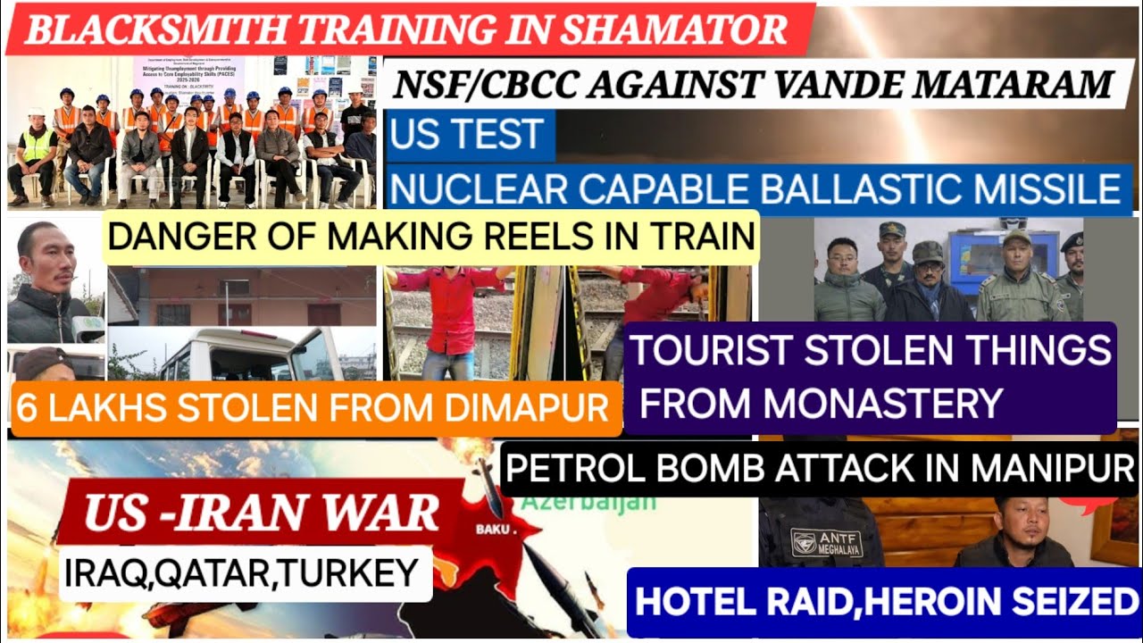 NAGAMESE NEWS 6 March 2026LATEST KHOBOR 