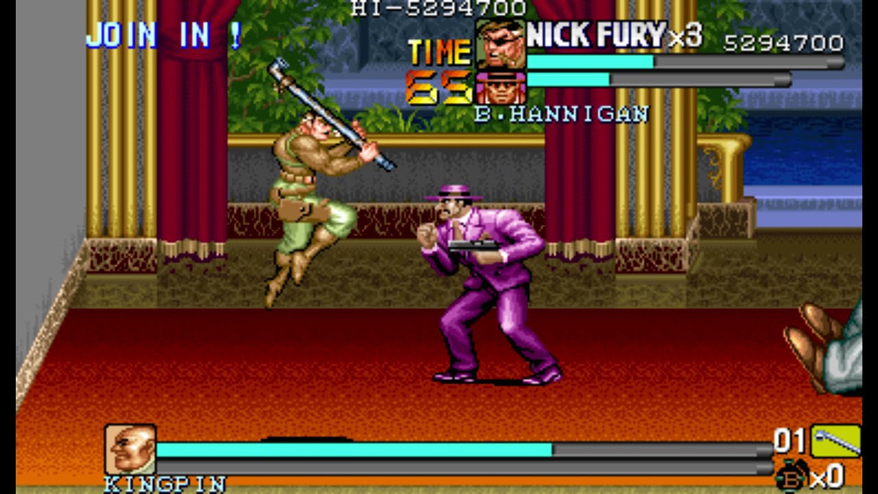 The Punisher (arcade) - Final Boss Kingpin & Ending