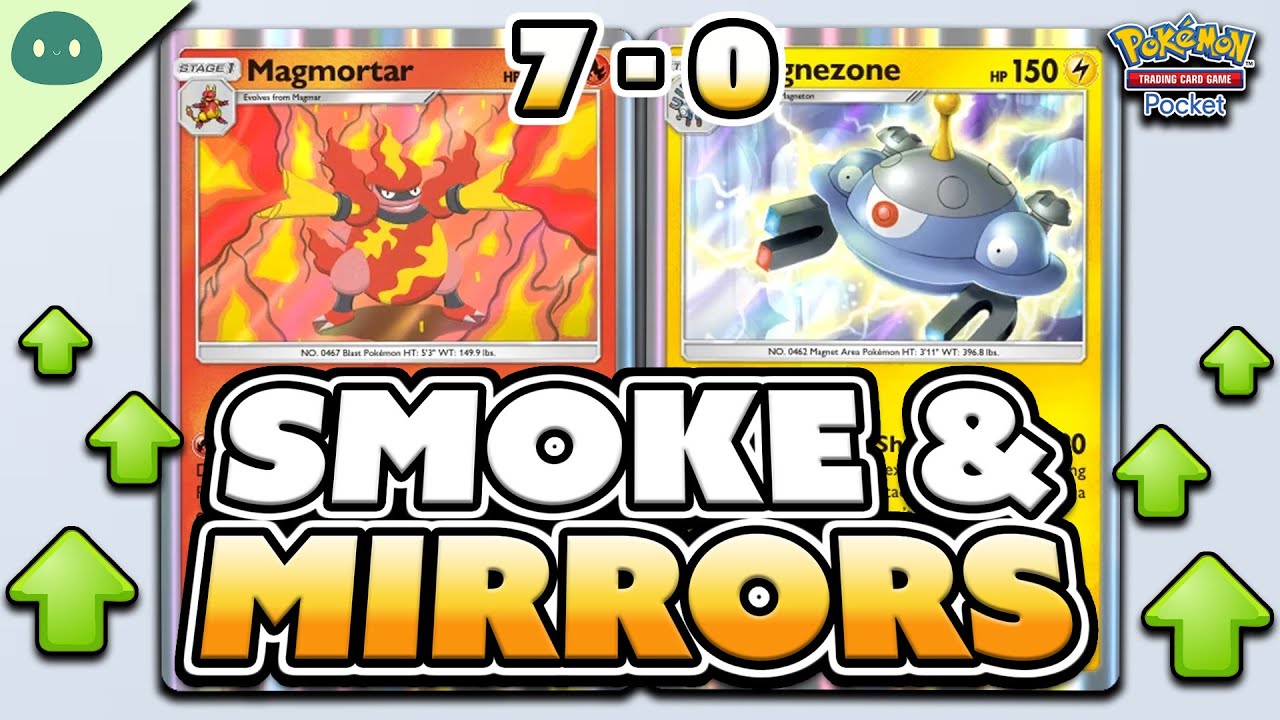 Магмортар и Магнезон остались непобежденными?! | Pokemon TCG Pocket