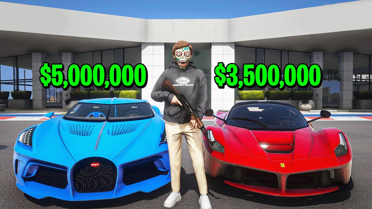 Robbing An Entire Dealership in GTA 5 RP..