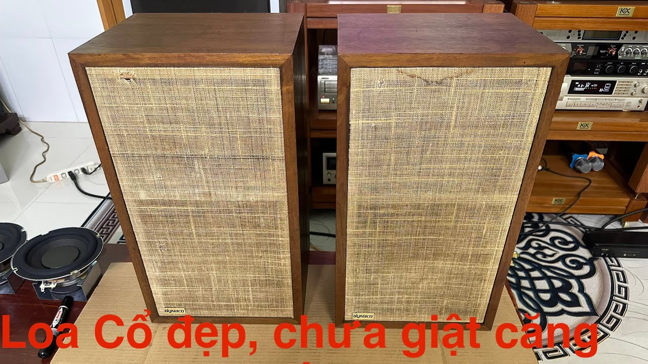 Loa DYNACO A-25X, hàng cổ châu âu, loa zin chưa mở e căng luôn, giá tốt giật mình, đã text hát ok