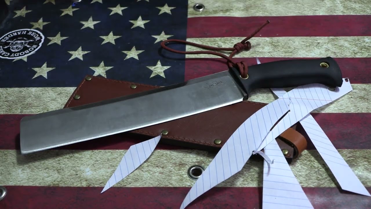 The NEW Cold Steel JimiSlash Competition Chopper!