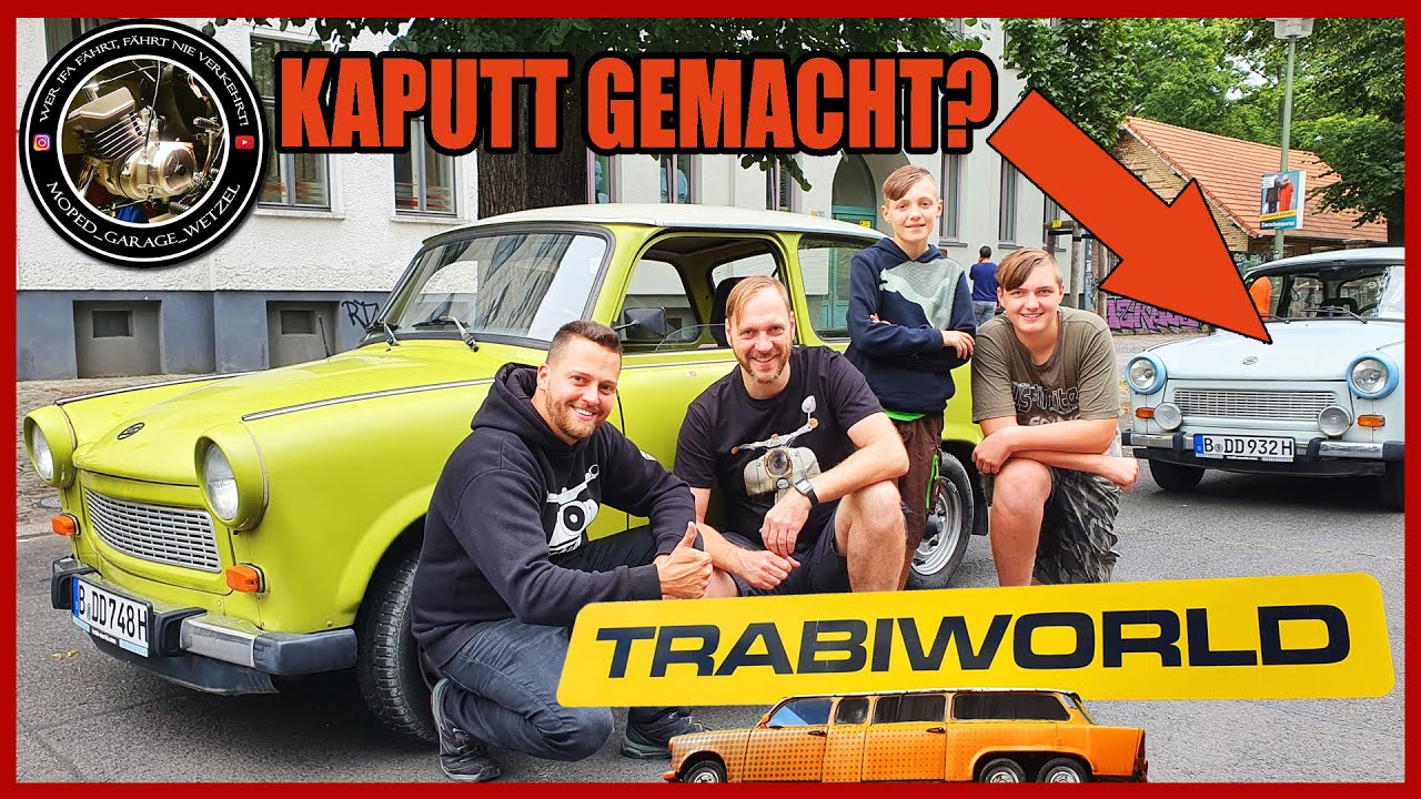 Trabant Safari durch Berlin! 🐻 | Trabiworld 2021 | Trabi kaputt gemacht? 😱