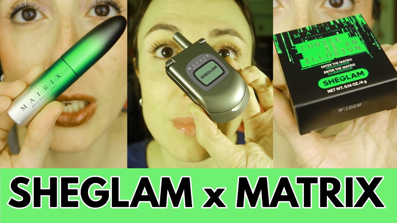 SHEGLAM x MATRIX 💚 Reseña HONESTA | Colorete, Gloss e Iluminador de la edición limitada