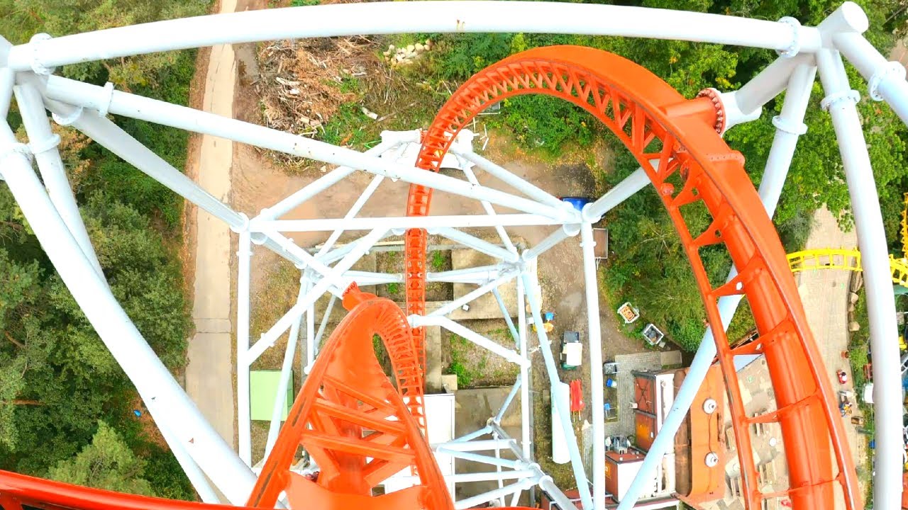 Sky Scream 4K Front Seat POV - Holiday Park