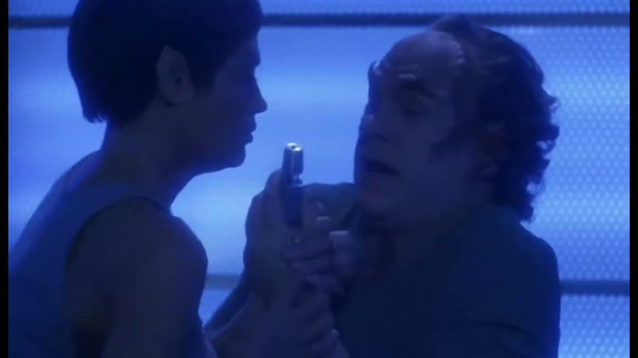 Tpol Ponfarr acting like a horny wild animal - Star Trek Enterprise