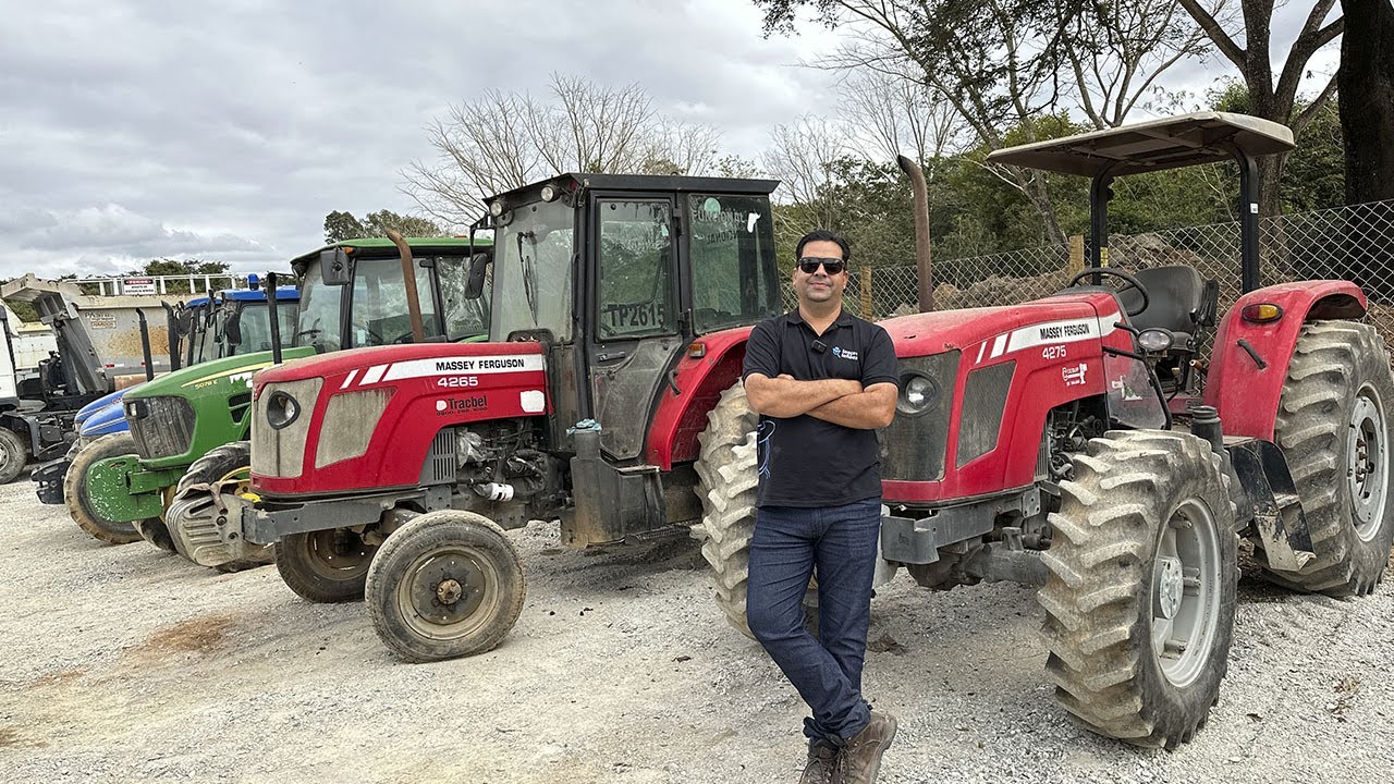 TRATOR AGRÍCOLA SEMINOVO À VENDA COM DESCONTO *só pérola*