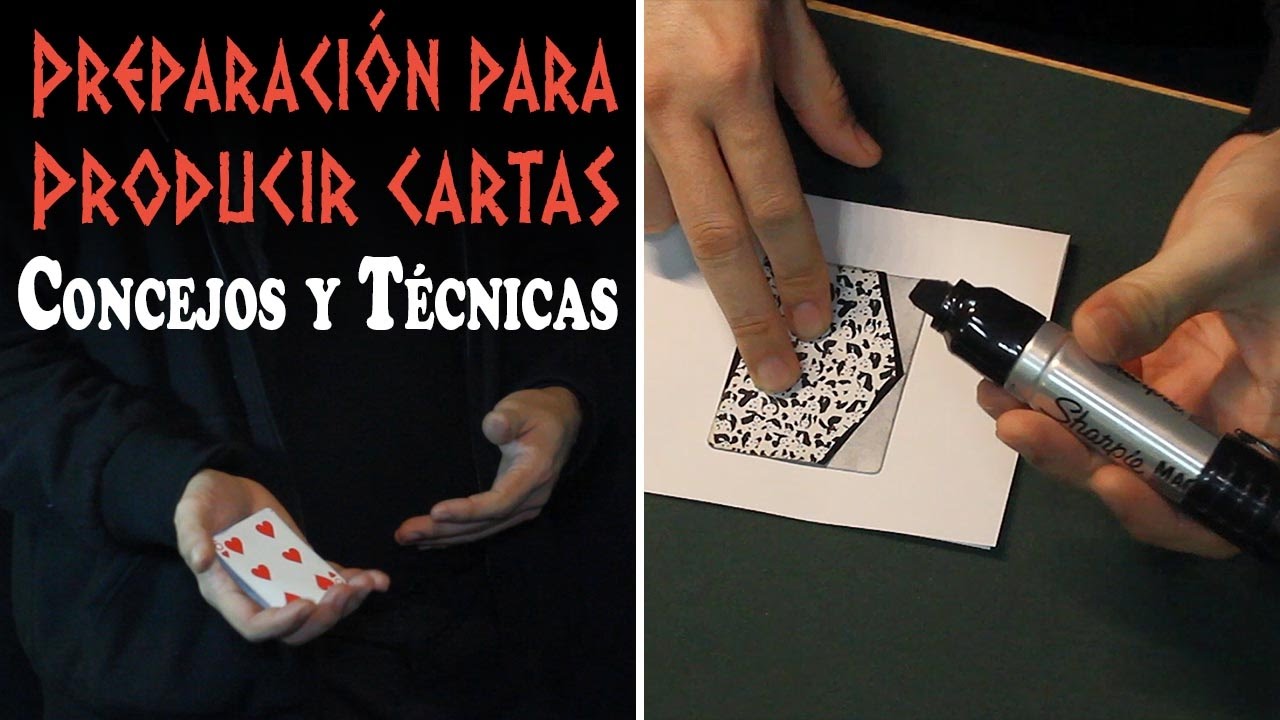 Como preparar cartas para produccion - Consejos y Tecnicas