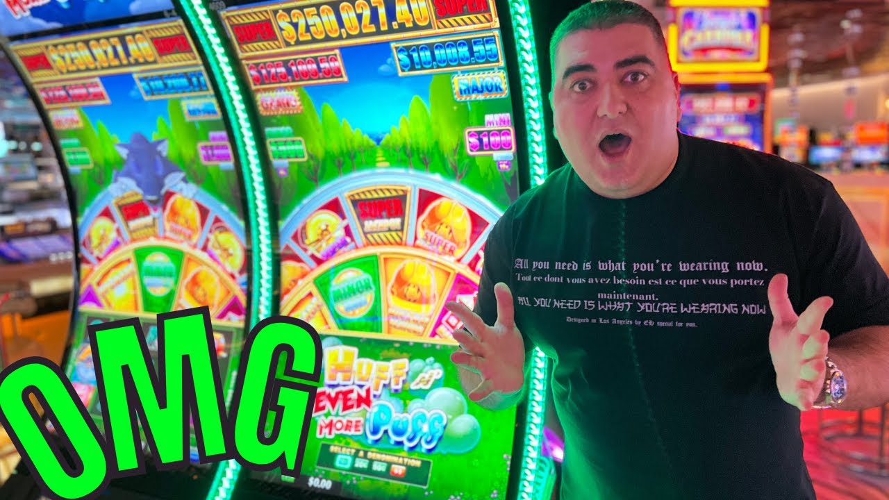 OMG One Of My BIGGEST JACKPOTS On Huff N Even More Puff Slot