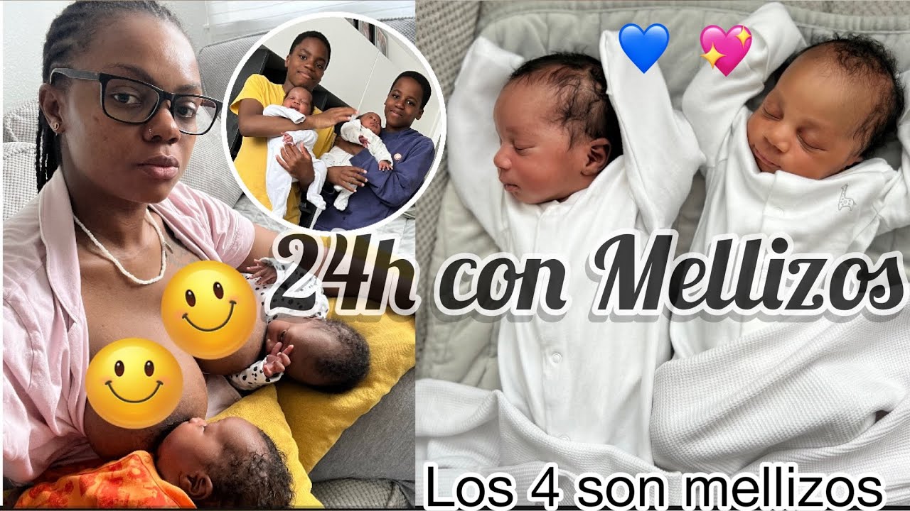 Mi Dia CoN MELLIZOS|👩🏽‍🍼Dos meses|DOS PARTOS 4 HIJOS MELLIZOS😱VIDEO REALISTA DE MI VIDA🥲