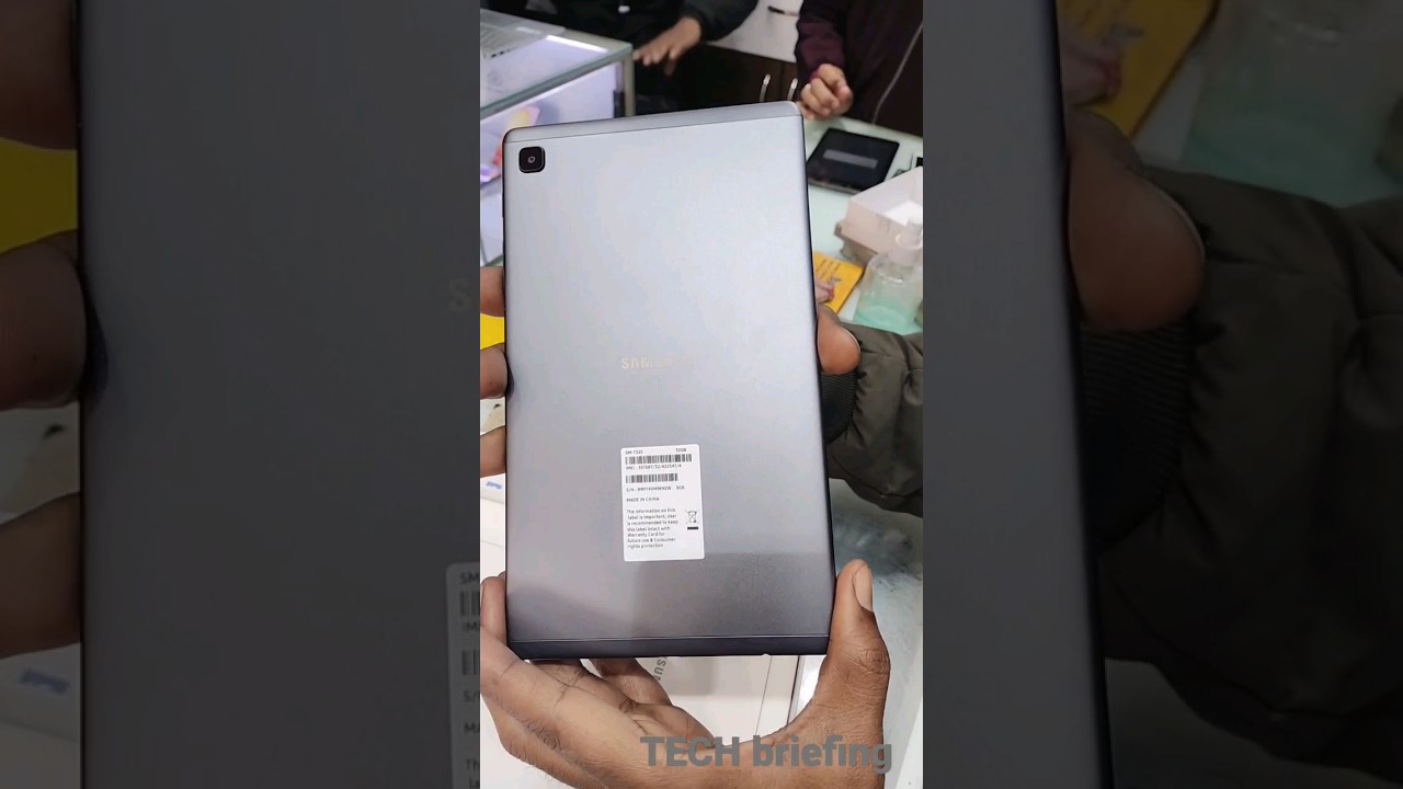 SAMSUNG TAB A7 LITE UNBOXING AND FIRST LOOK⚡