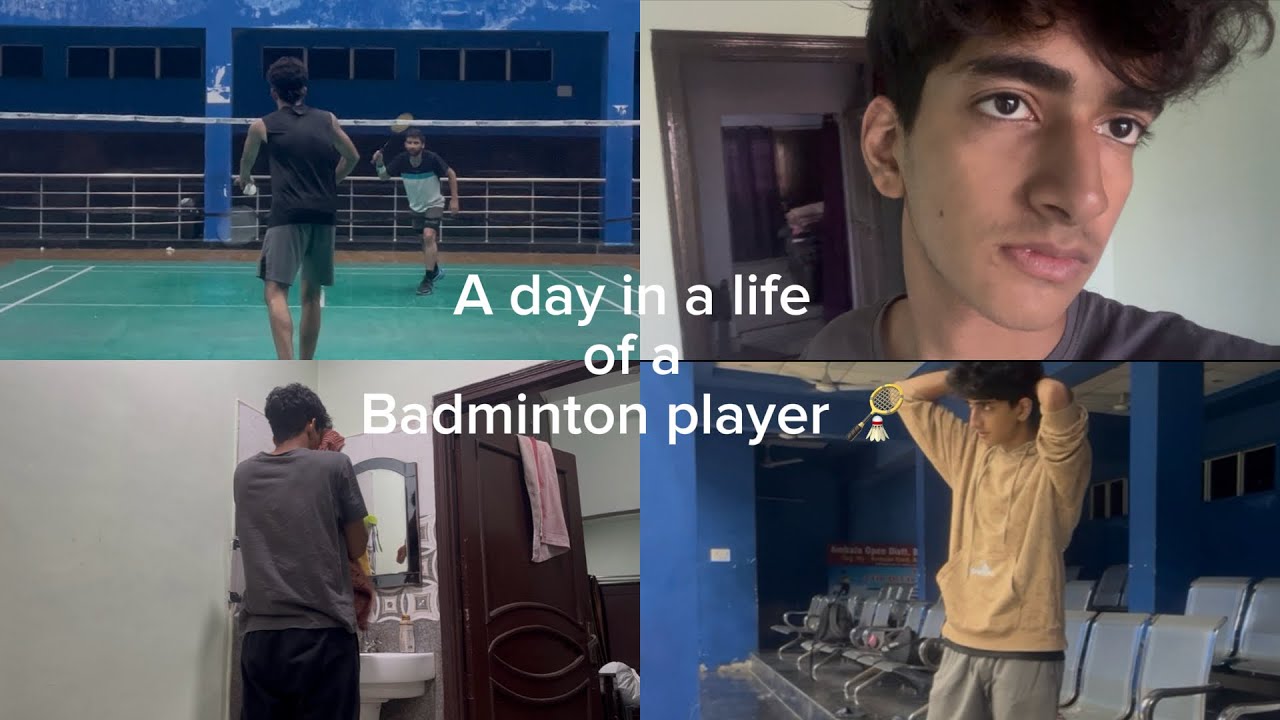 A day in a life of a badminton player | Qna kab?? | Vlog #3