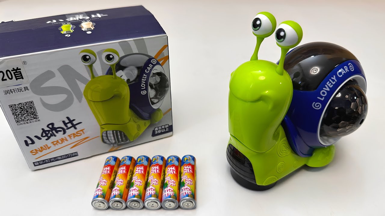 Unboxing Electric Snail | Rolling Toy, Rescue Vehicle, Police Car, Remote Control Racing Car