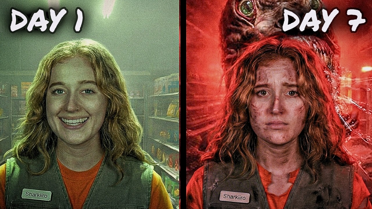 Trapped in the Most Cursed Store for 7 Days | HELLMART