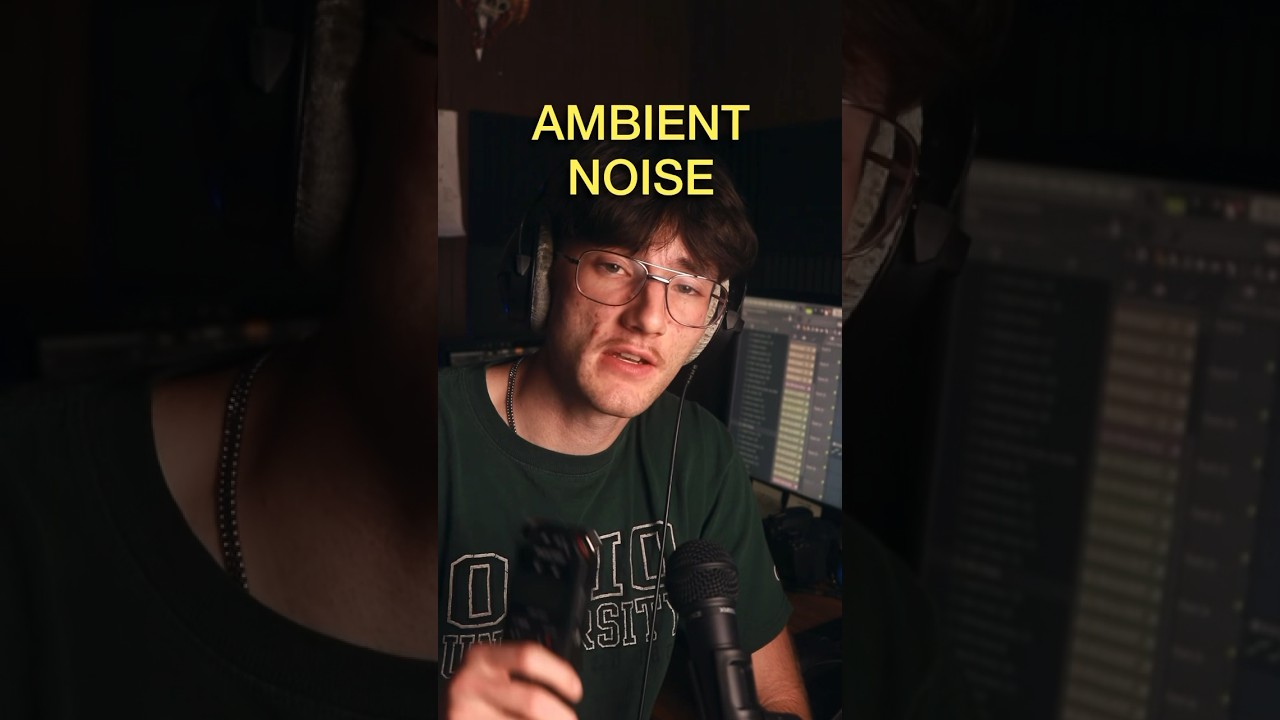Ambient noise&hellip; #musician #producer #producertips #fieldrecordings #ambientsounds #beatmaking