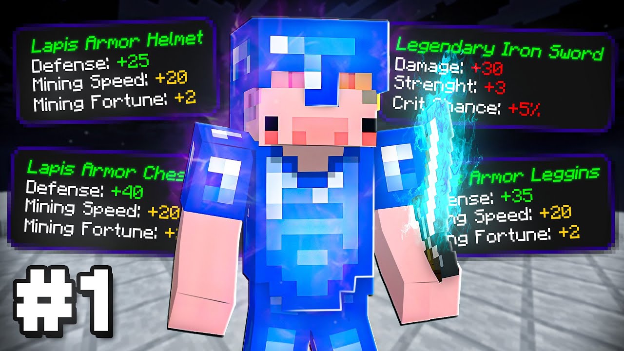 EL SERVER MAS ADICTIVO DE MINECRAFT - SKYBLOCK HYPIXEL #1