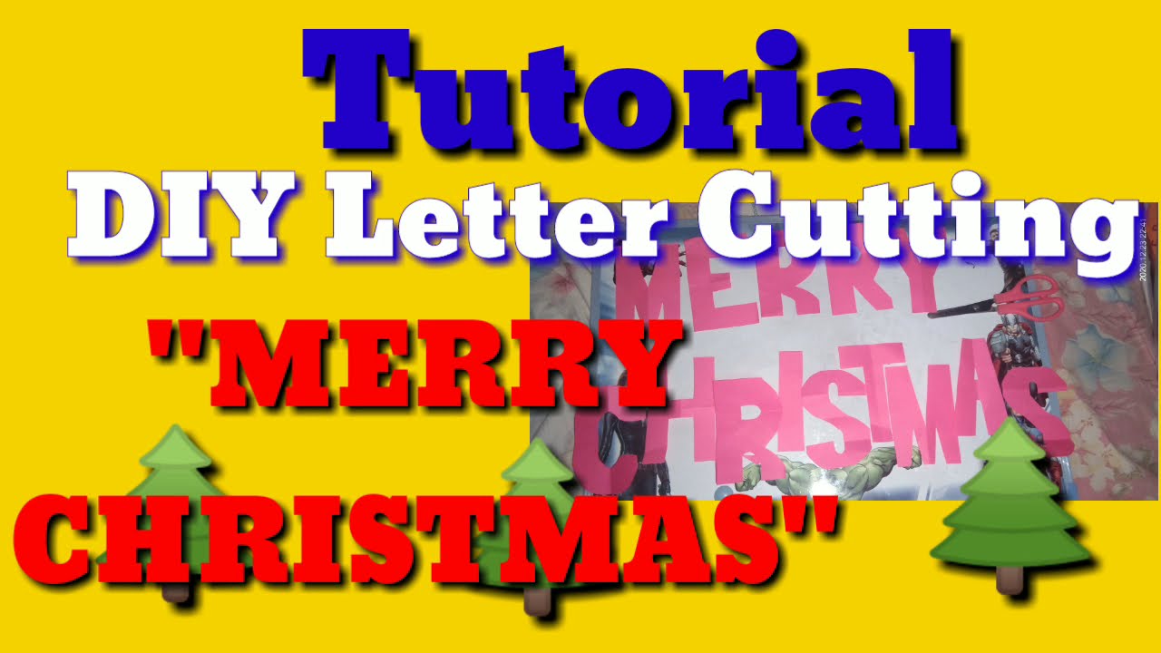 DIY Letter Cutting 