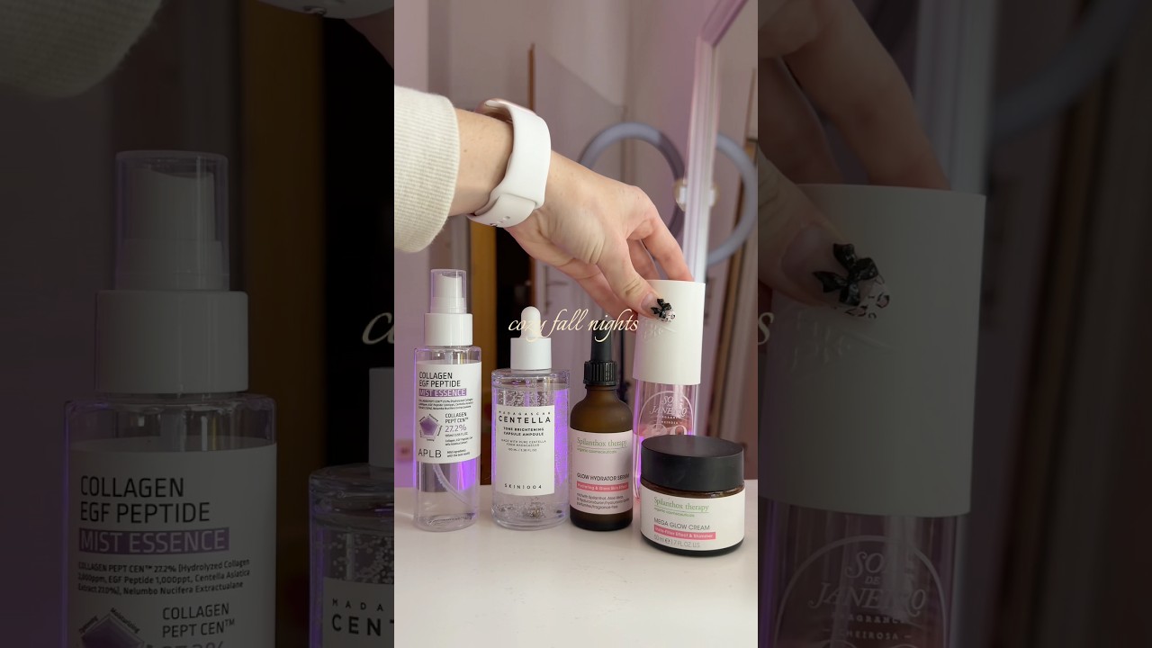 ich liebe meine Herbst Abendroutine 🤍🧸✨ #cozy #cleangirl #aesthetic #abendroutine