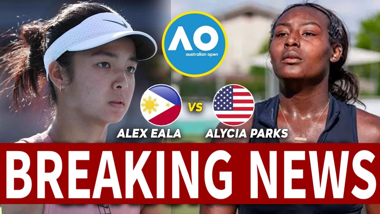 🔥 FIRST EXPLOSION IN AUSTRALIA: Alex Eala vs Alycia Parks - Epic Clash of Styles! 🇦🇺✨