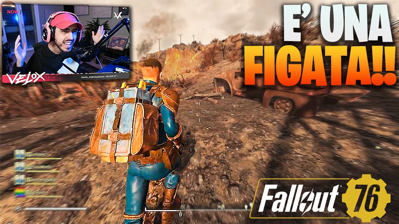 GABBO VELOX DELUX E DARIO PROVANO FALLOUT 76 
