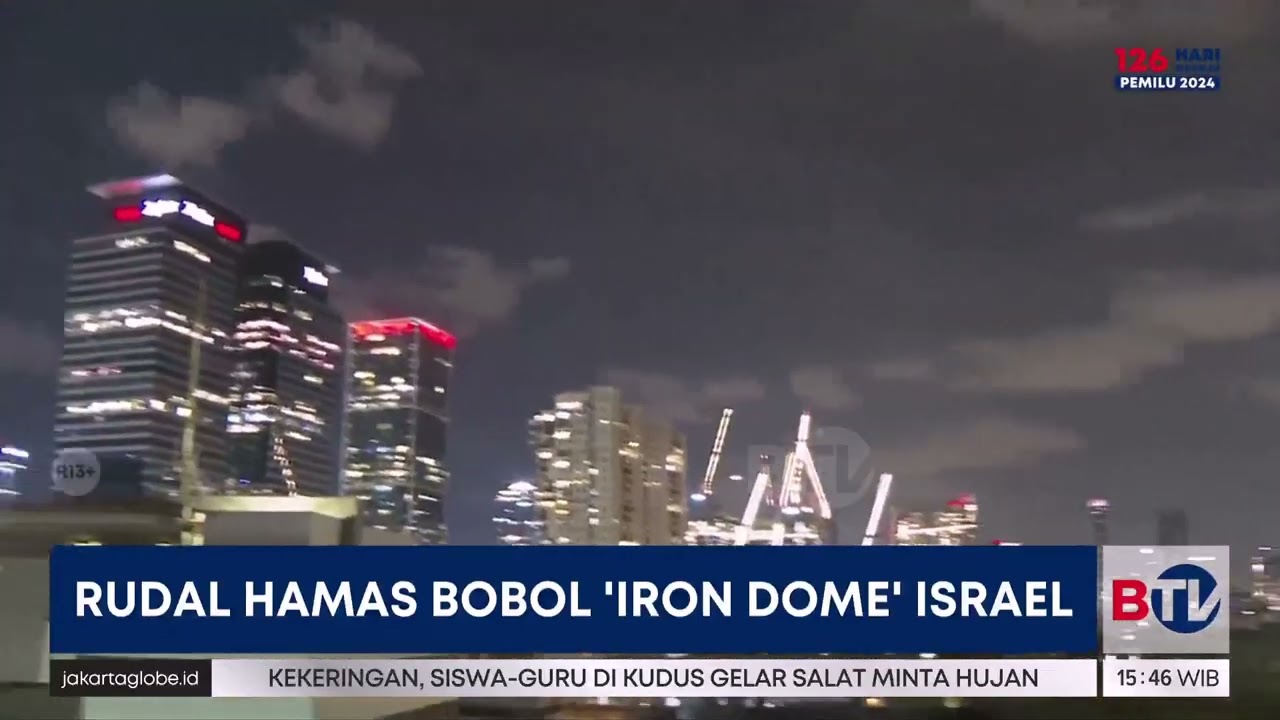 Serangan Hamas Jebol Pertahanan Anti Rudal Canggih Israel