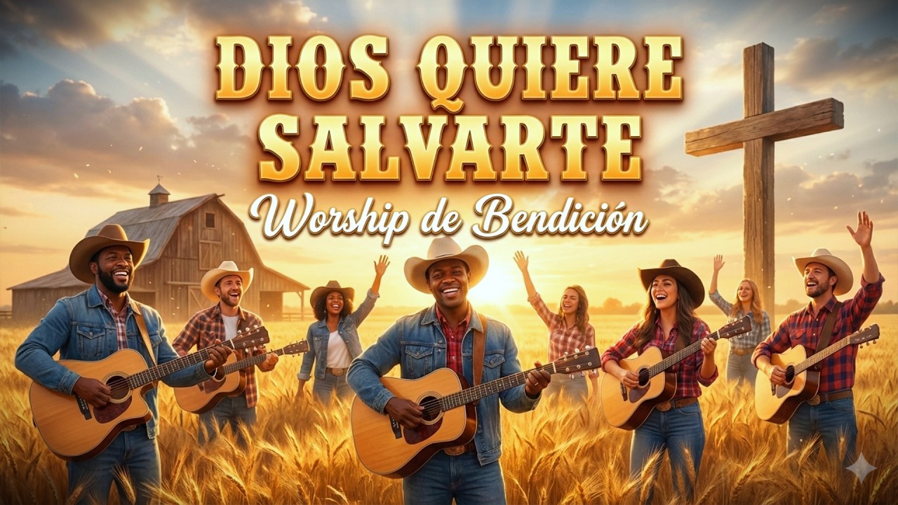 Dios Quiere Salvarte 🙏 CANCION RELAJANTE DE GOSPEL COUNTRY | Éxitos de la Música Country Cristiana 🙌