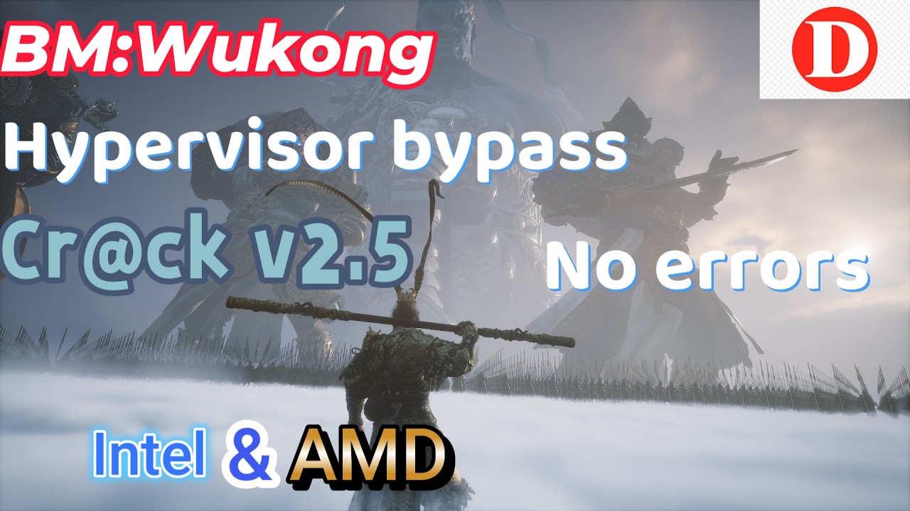 Black Myth Wukong Hypervisor v2.5 , No more errors