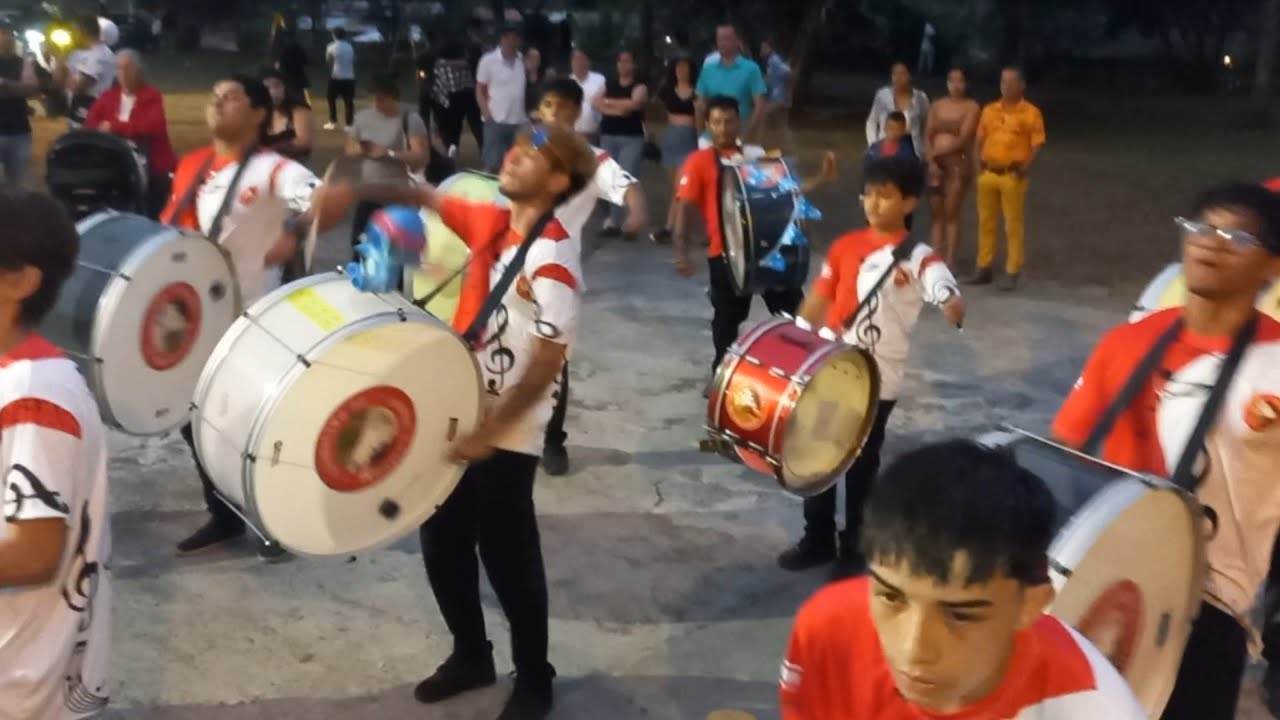 Banda Comunal de Palmares.  Carnaval 60 aniversario de La Granja