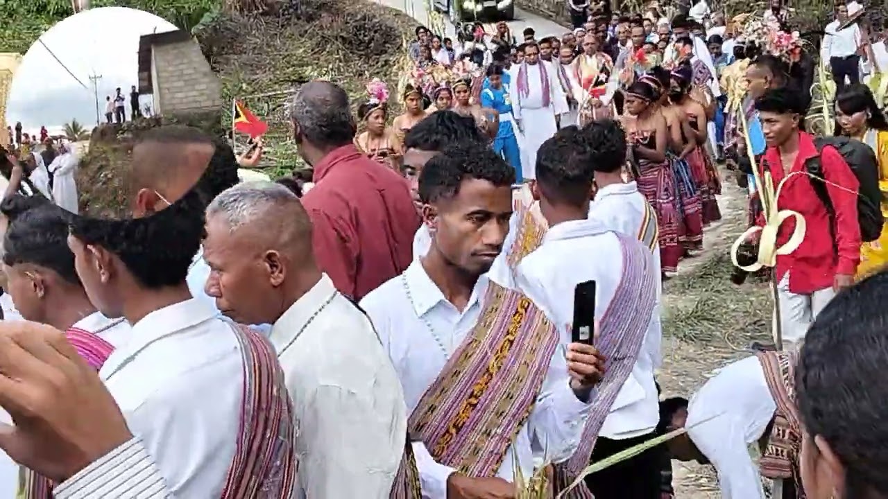 amo bispo Dom Leandro María Alves halo visita apostólico BA dahuluk iha liaro suco builale