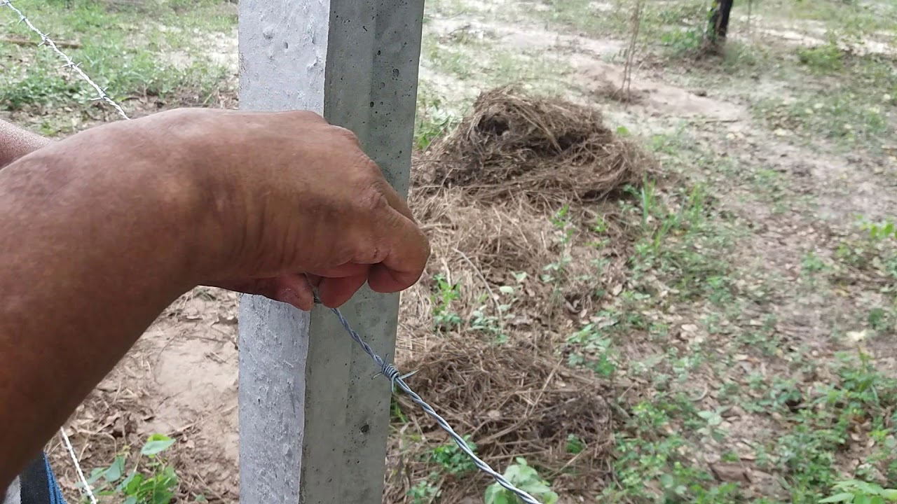 Como fazer serca de arame farpado