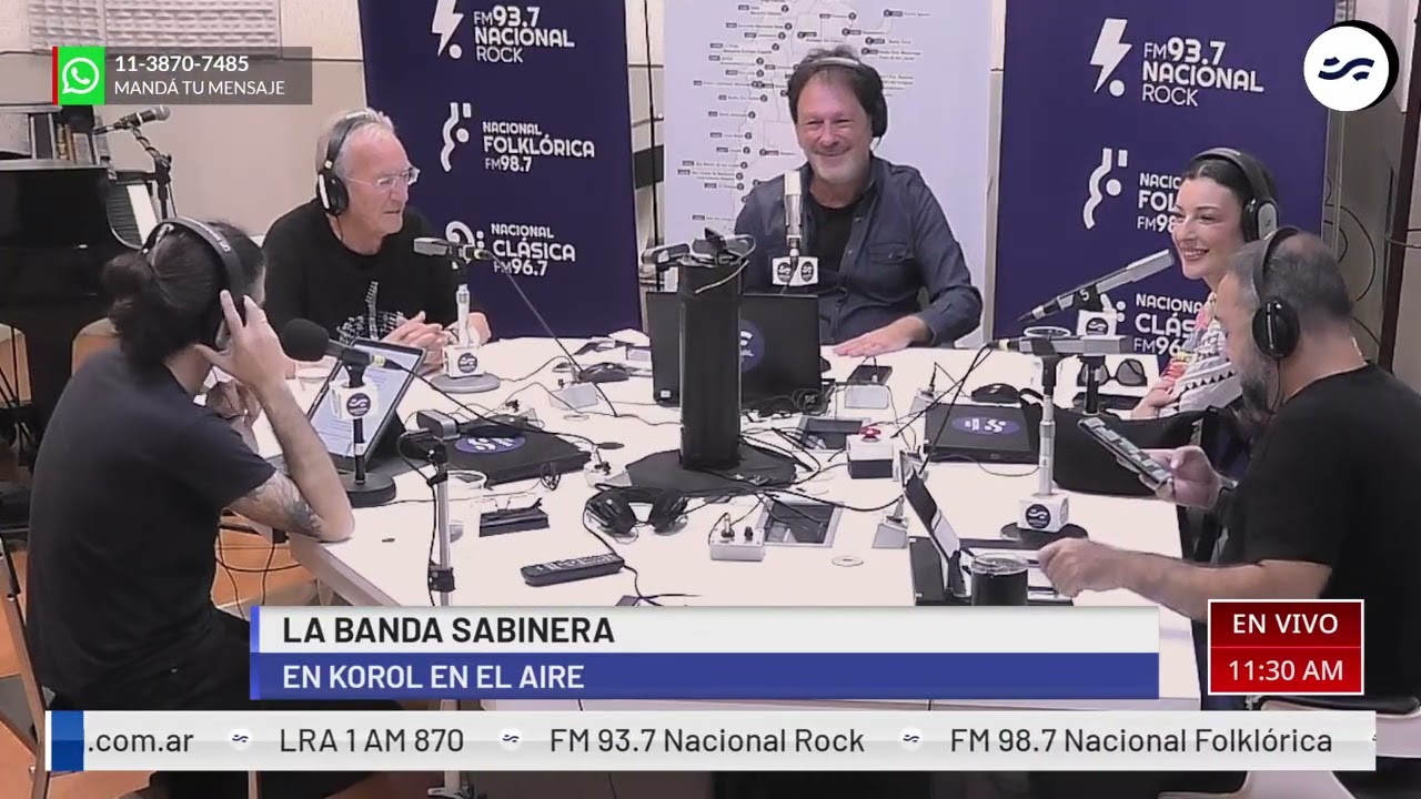 LA BANDA SABINERA EN KOROL EN EL AIRE