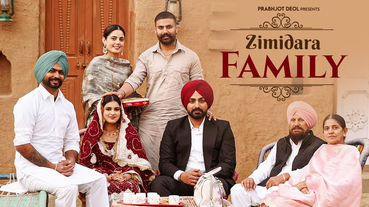 ZIMIDARA FAMILY (offical video) | Prabhjot Deol | New Punjabi Song | 2024