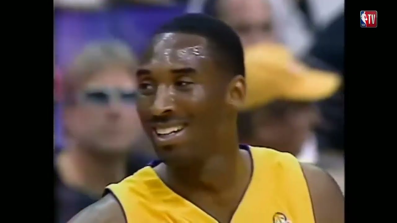 2002 06 05 NBA Finals Game 1 New Jersey Nets @ LA Lakers Kobe Bryant Shaquille O'Neal Jason Kidd