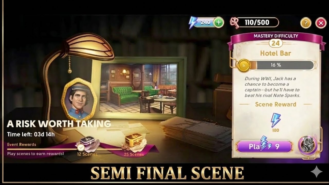 June's Journey Secrets 36 Scene 24 Hotel Bar Word Mode 4K HD 