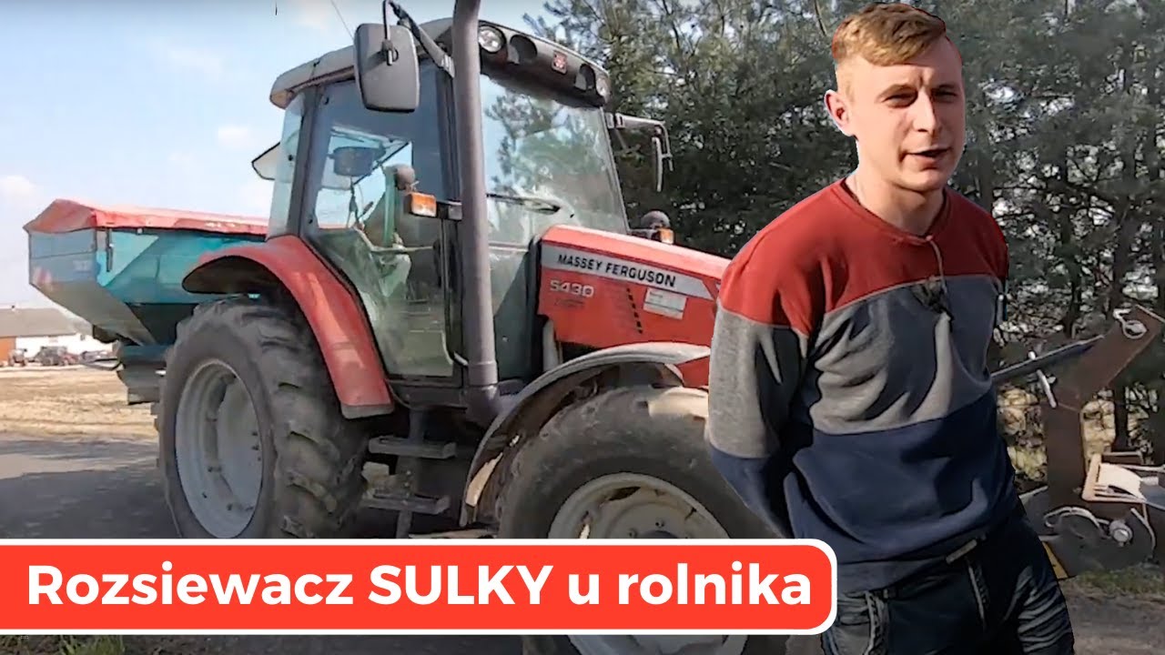 Rolnik o rozsiewaczu Sulky po przepracowaniu 300 hektarów
