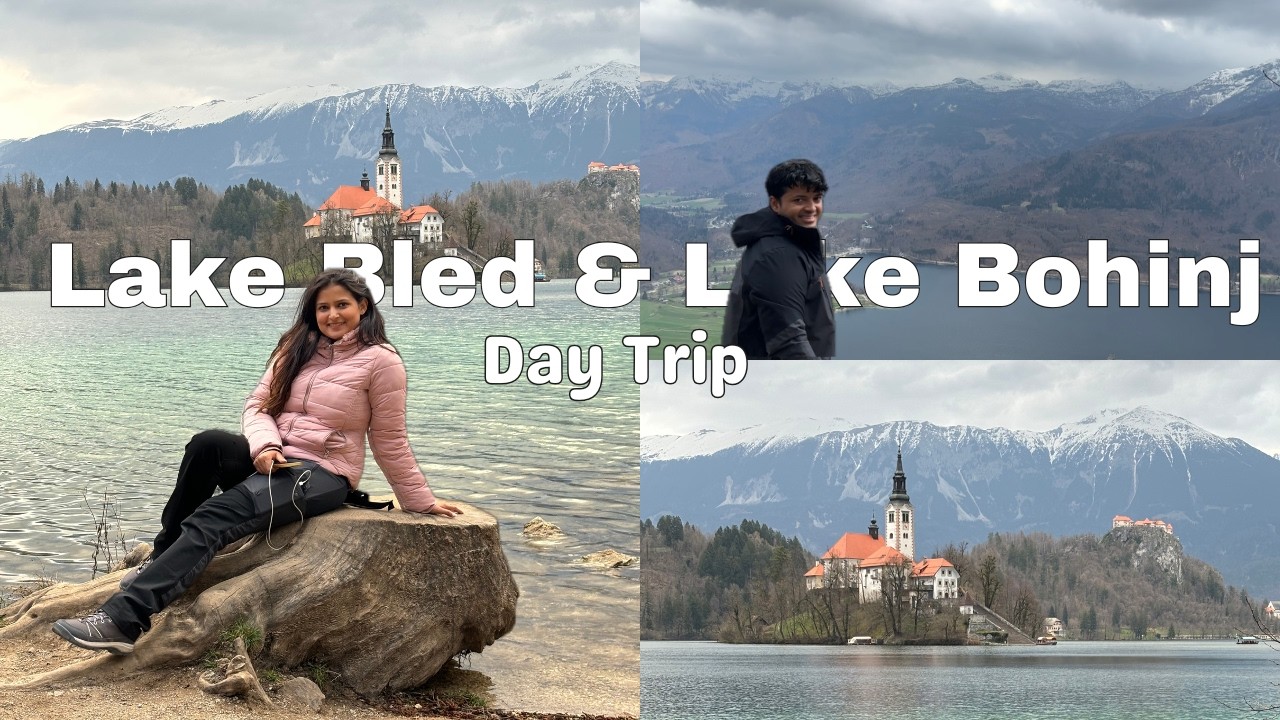 How to reach Lake Bled and Lake Bohinj from Ljubljana by Bus | Best Day Trip | Slovenia