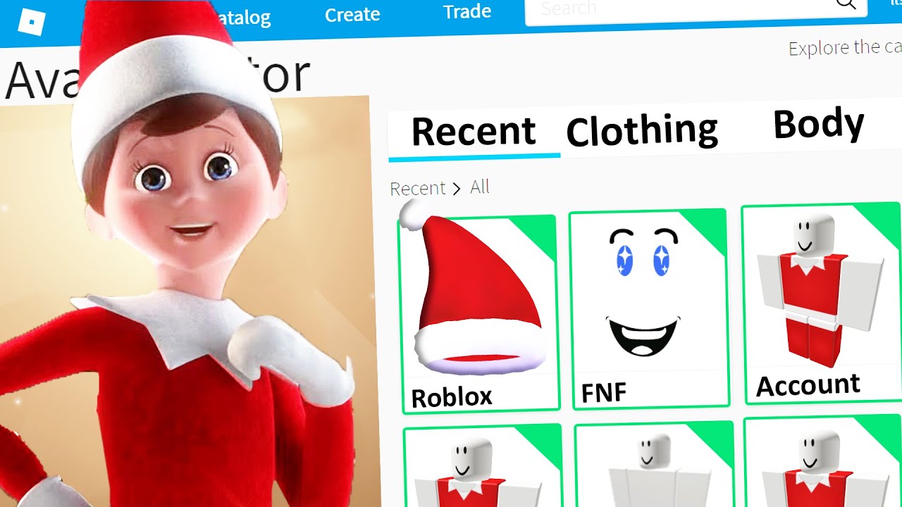 ROBLOX MAKING ELF ON THE SHELF an ACCOUNT (NEW! OMG!)
