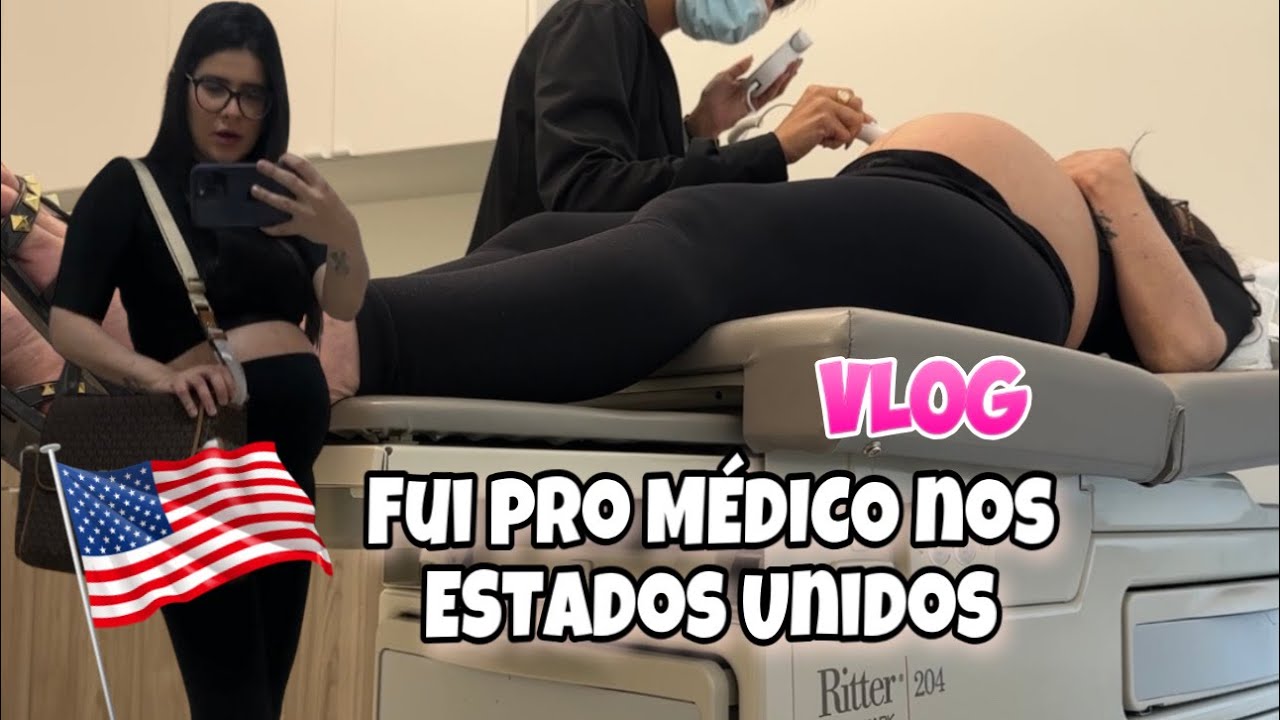 DIA DE IR AO MÉDICO NOS EUA + COMPREI MINHA BOLSA MATERNIDADE | VLOG
