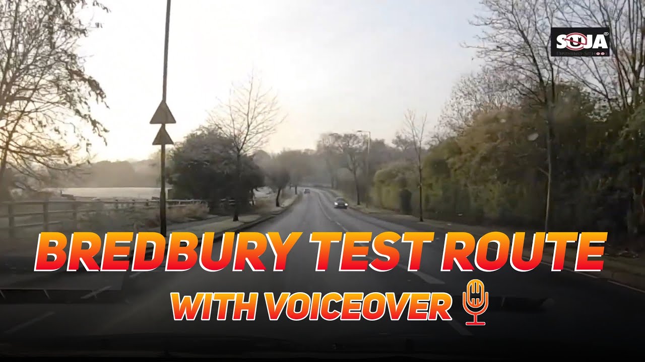 BREDBURY TEST ROUTE (WITH VOICEOVER) HOW TO PASS YOUR TEST.