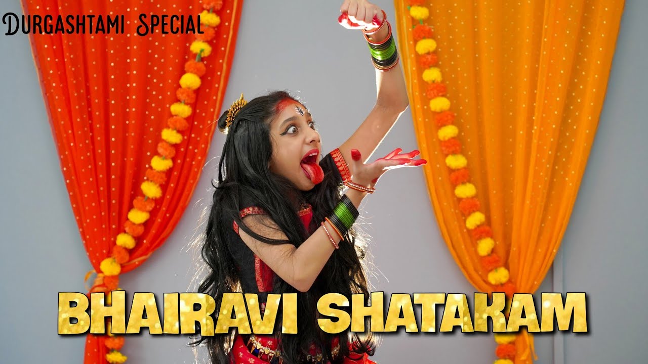 Bhairavi Shatakam | Navratri special Kali Dance | Ishanvi Hegde | Guru Dr Asha Nair choreography