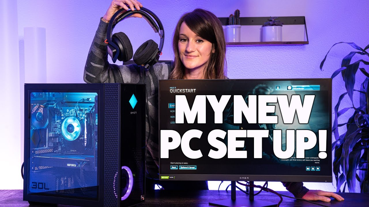 My New PC! Omen 30L Desktop Unboxing + Review!