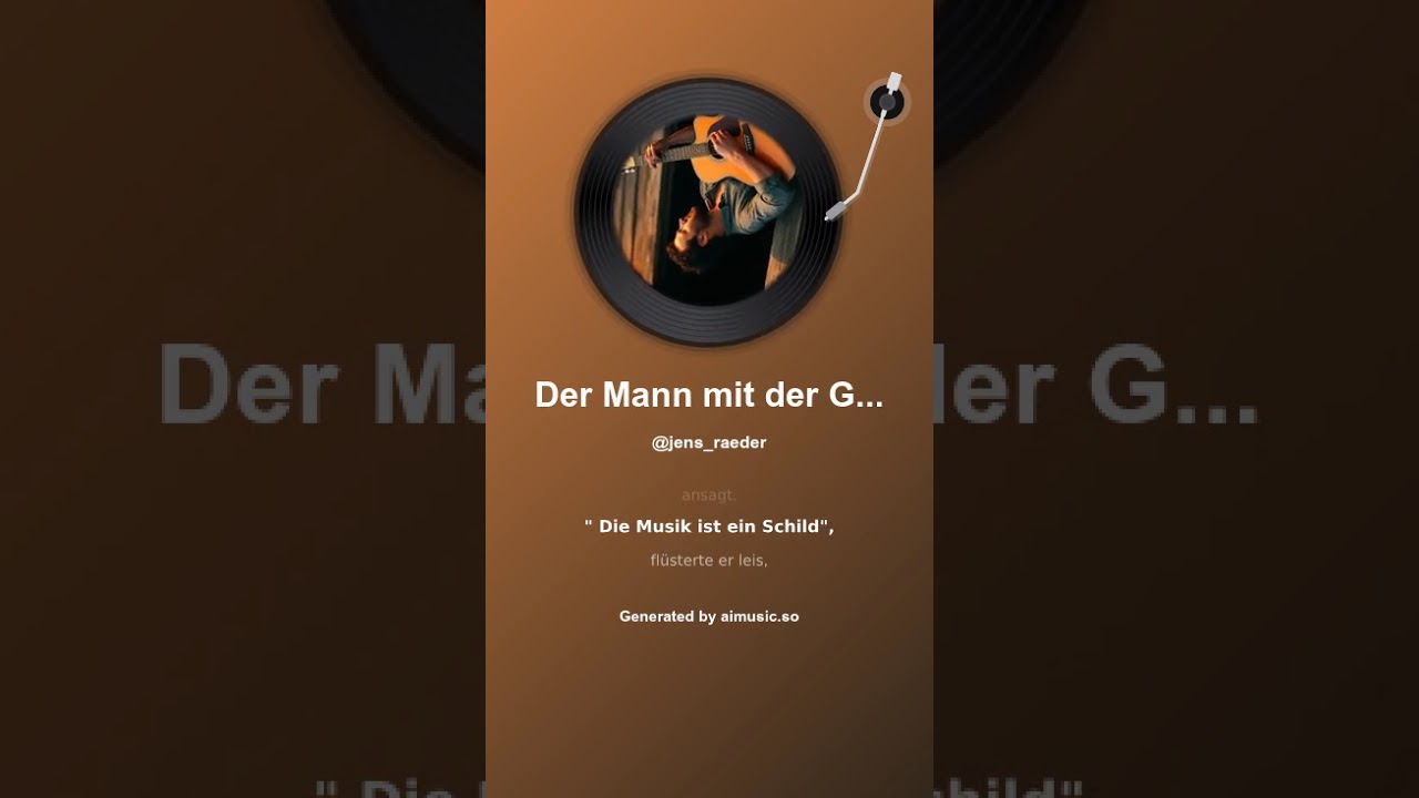 Der Mann mit der Gitarre 1