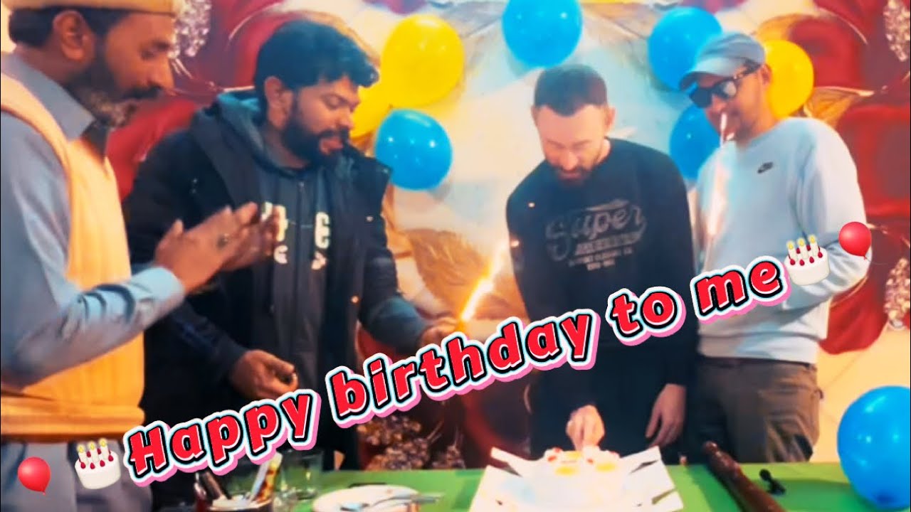 Happy birthday to me🎂🎈| Basant ki wja se 7-February ko celebrate ni kar sake @Mastpunjabi512 